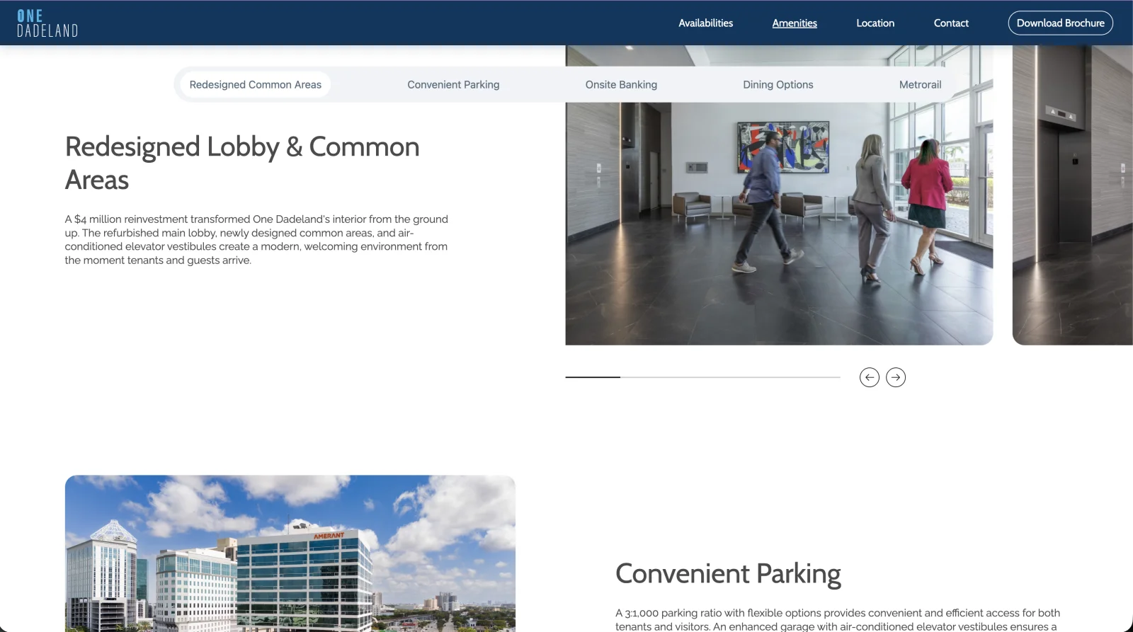 One Dadeland website